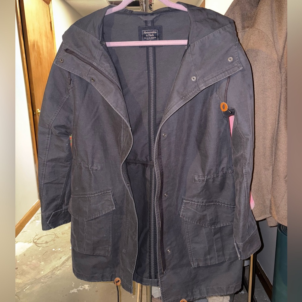 Abercrombie & Fitch Gray Women's Jacket